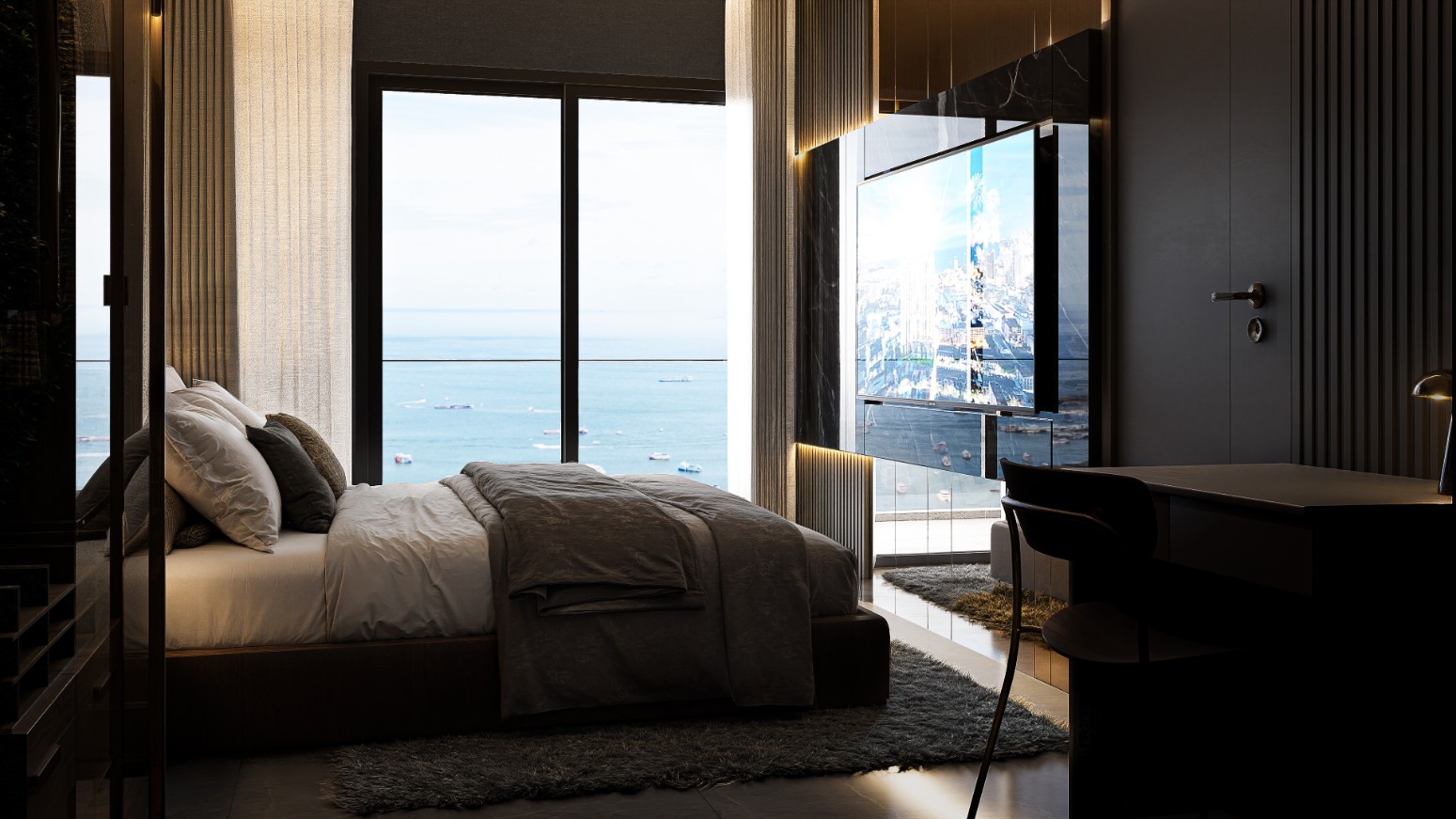 GRAND BAY VIEW interior photograph 2